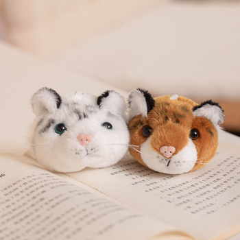 Tigrislábú plüss baba — leopárd lábnyom, rövid plüss, PP pamut töltés, testreszabható minták