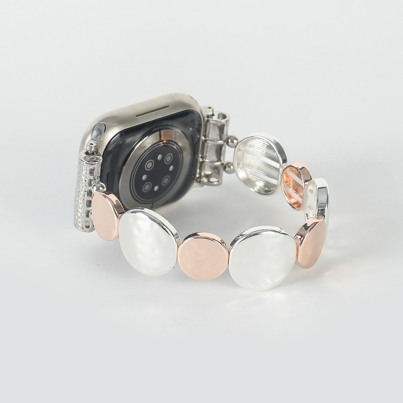 Šareni metalni elastični kaiš za Apple Watch 22 mm, kompatibilan sa svim serijama