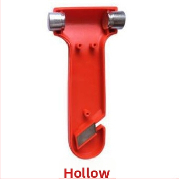 Automobilski hitni alat 2 u 1: spašavajući čekić, rezanje užadi i razbijač stakla, ABS, 0,12 kg