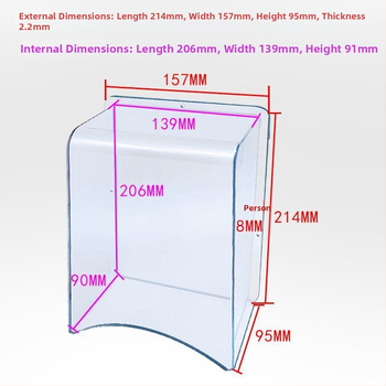 Skaidrus vandeniui atsparus dangtelis prieigos kontrolei su piršto atspaudų skaitytuvu
