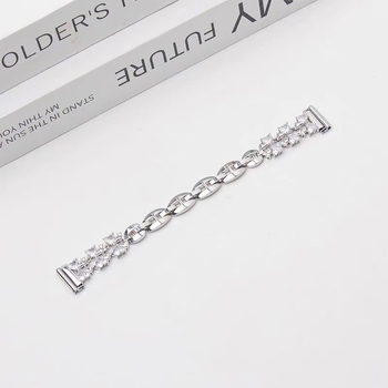 Brățară metalică din cupru Butterfly pentru Apple Watch – Stil modern, închidere cu buton snap, compatibilă cu Apple