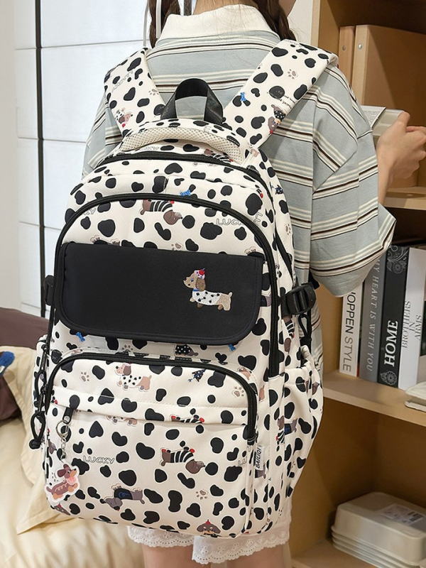 Ženski ruksak u Chanel stilu, japanski stil, veliki kapacitet