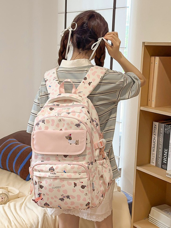 Ženski ruksak u Chanel stilu, japanski stil, veliki kapacitet