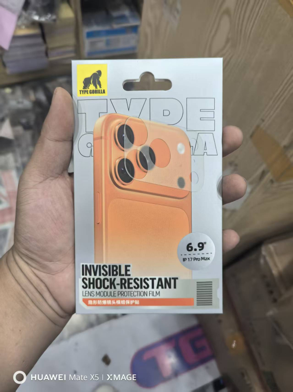 Sada ochranného filmu na modul fotoaparátu pre iPhone 14 Max – tvrdené sklo, film na šošovku, zrkadlový povrch, vysoké rozlíšenie, proti otlačkom prstov