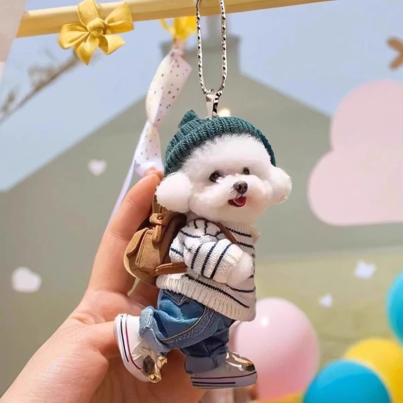 Ključni privjesak s motivom šteneta | Šifra proizvoda: Puppy backpack pendant(3) | Marka: Friendly | Materijal: Drugo | Godina izdanja: Proljeće 2025 | Stil: Modno gradsko svakodnevno