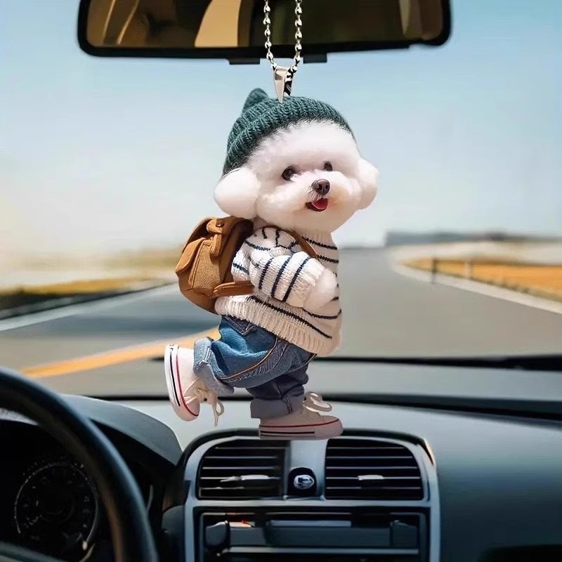 Ključni privjesak s motivom šteneta | Šifra proizvoda: Puppy backpack pendant(3) | Marka: Friendly | Materijal: Drugo | Godina izdanja: Proljeće 2025 | Stil: Modno gradsko svakodnevno