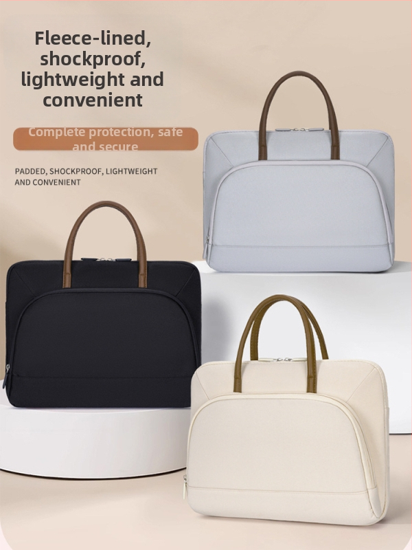 Dámska taška na notebook - nepremokavá, ultra ľahká, odolná voči oderu, Oxford látka, polyesterová podšívka