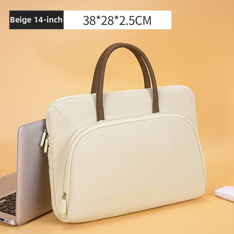 Dámska taška na notebook - nepremokavá, ultra ľahká, odolná voči oderu, Oxford látka, polyesterová podšívka
