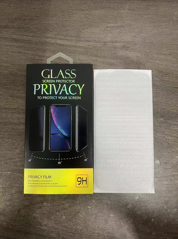 Protecție ecran din sticlă temperată pentru iPhone 14 Pro Max - Anti-Peep, acoperire completă, rezistent la căderi