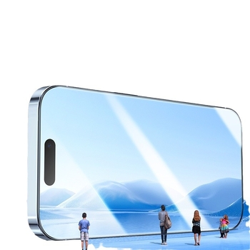Membrane Προστατευτικό οθόνης από κρύσταλλο για iPhone 16 Pro Max, πλήρης κάλυψη, HD, προστασία ιδιωτικότητας