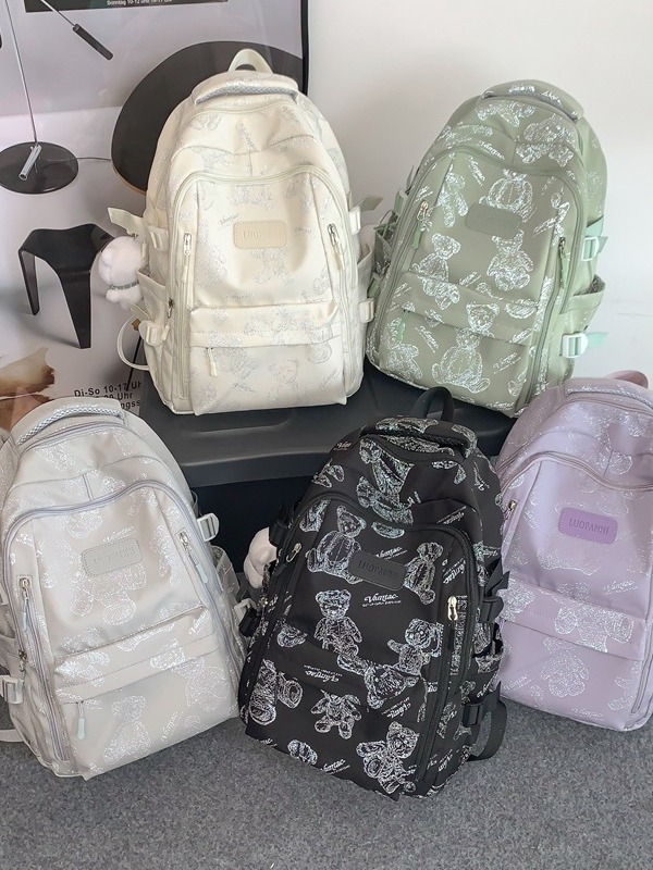 Rucsac școlar pentru elevi, ușor, capacitate 20–35L, material Oxford, căptușeală din nylon, potrivit pentru laptop de 15 inch, bretele curbate, stil urban-stradal