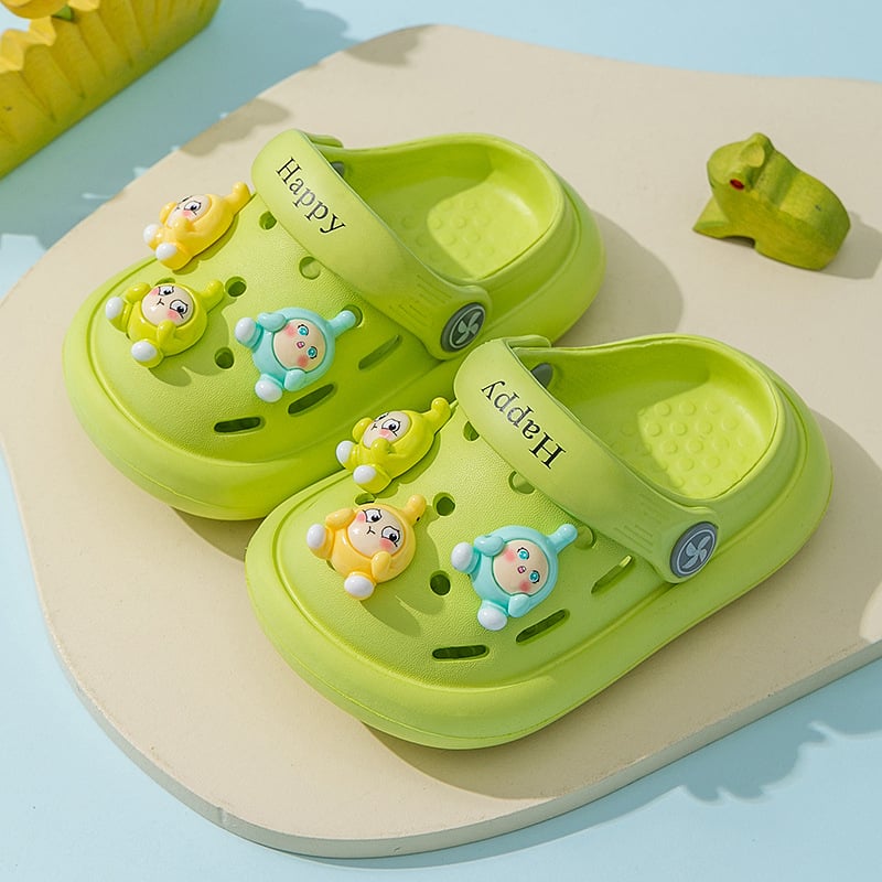 Sandale pentru copii Baotou stil – EVA partea superioară, antiderapant, talpă moale, unisex, vara 2024