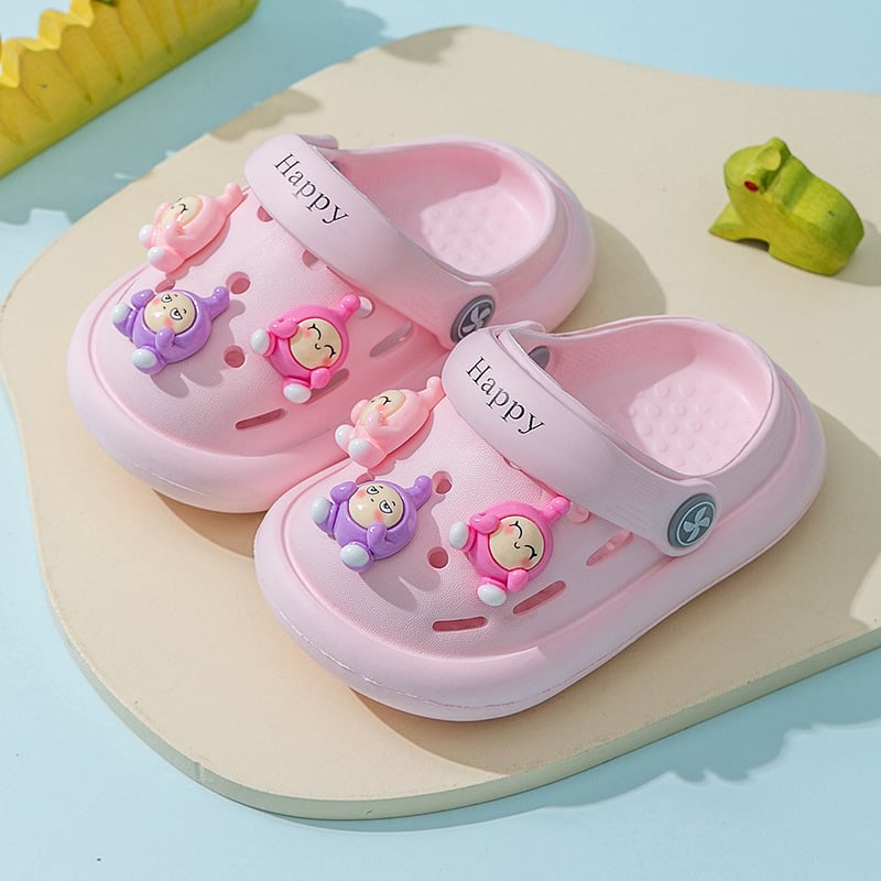 Sandale pentru copii Baotou stil – EVA partea superioară, antiderapant, talpă moale, unisex, vara 2024