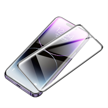 Προστατευτικό οθόνης από tempered glass για iPhone 14 Pro Max – Ιδιωτικότητα, Πλήρης κάλυψη οθόνης, Υψηλή ευκρίνεια HD, Προστασία από μπλε φως, Αντοχή σε πτώσεις