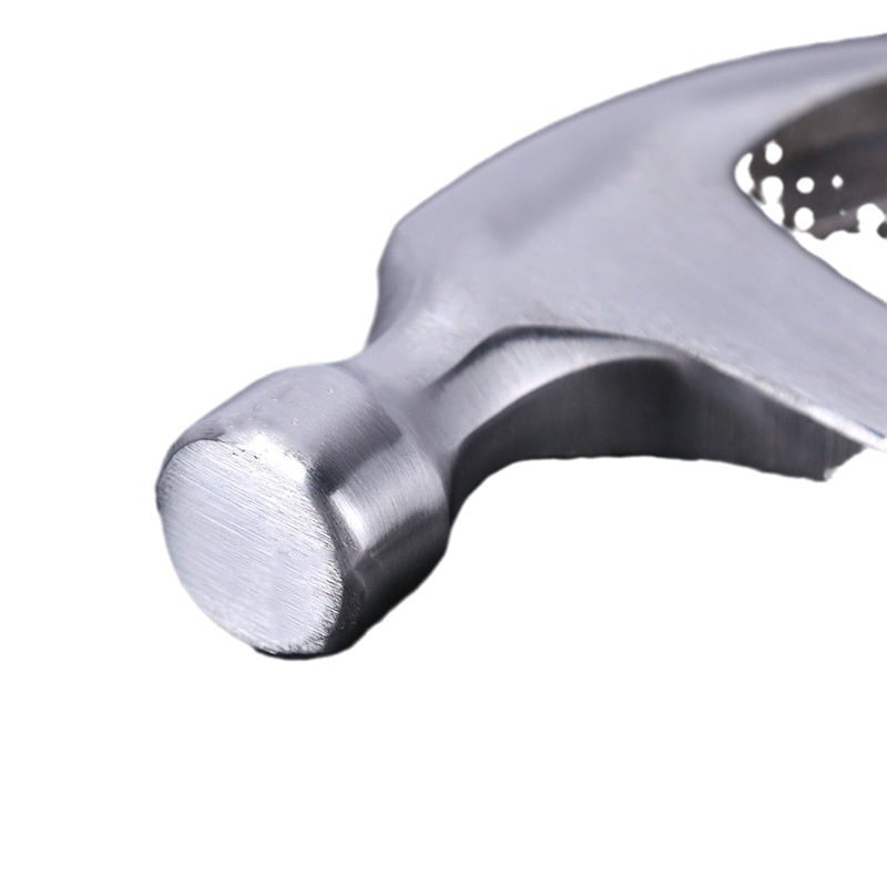 Σφυρί με γατζάκι, κεφάλι από υψηλού άνθρακα ατσάλι, λαβή από σίδηρο, αντιδονητικό σχέδιο, καθαρό βάρος 0,5 kg