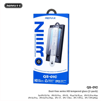 Remax Προστασία Οθόνης από Θερμώ Γυαλί για iPhone 14 Pro Max, 2 τεμάχια, HD, Αντι-κατάσκοπευση, Λεπτή Άκρη