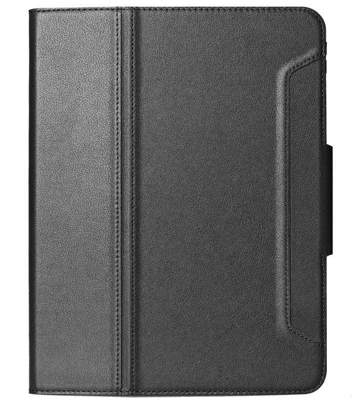 Θήκη προστασίας από δέρμα για Apple iPad Pro 11, ανάγλυφο γνήσιο δέρμα, πλήρες επιχειρηματικό ύφος, λειτουργία ύπνου, ανθεκτική σε πτώσεις, στήριγμα/βάση, διάχυση θερμότητας