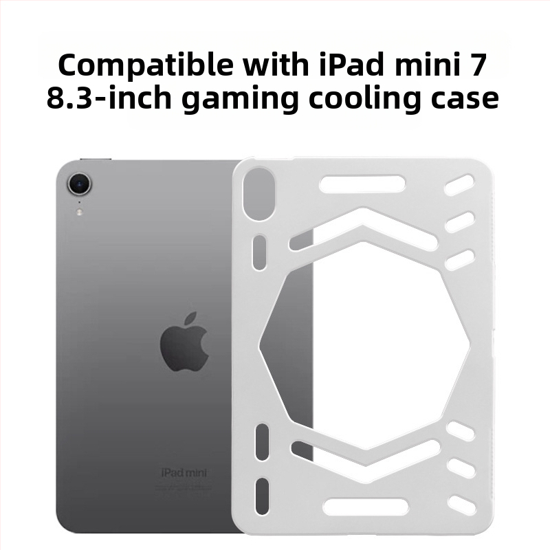 TPU zaštitna maska za iPad mini 6/7, sveobuhvatna zaštita, hlađenje, izrezan dizajn, jednostavan stil