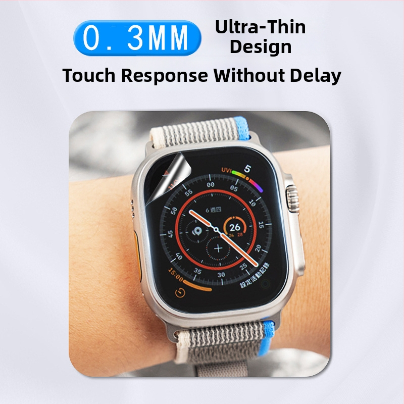Predný ochranný film na obrazovku pre Apple iWatch Ultra, AR anti-reflexný, HD ostrosť