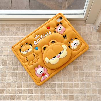 Θήκη προστασίας από σιλικόνη για iPad 10 με μαλακό καρτούν περίβλημα, ανθεκτική στη φθορά και στις πτώσεις, συμβατή με Apple, κατασκευή με θερμοπρέσα