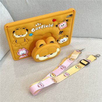 Θήκη προστασίας από σιλικόνη για iPad 10 με μαλακό καρτούν περίβλημα, ανθεκτική στη φθορά και στις πτώσεις, συμβατή με Apple, κατασκευή με θερμοπρέσα