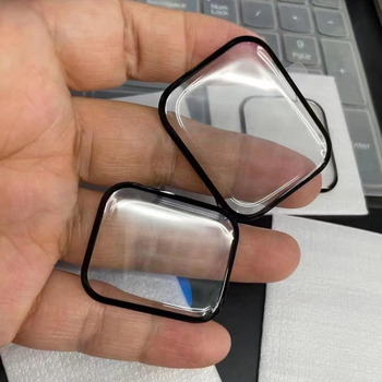 Protecție ecran Apple Watch watchS10 din sticlă temperată, acoperire completă, margini curbate, anti-amprentare, anti-lumină albastră