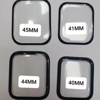 Protecție ecran Apple Watch watchS10 din sticlă temperată, acoperire completă, margini curbate, anti-amprentare, anti-lumină albastră