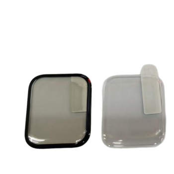 Protecție ecran Apple Watch watchS10 din sticlă temperată, acoperire completă, margini curbate, anti-amprentare, anti-lumină albastră