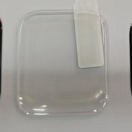 Protecție ecran Apple Watch watchS10 din sticlă temperată, acoperire completă, margini curbate, anti-amprentare, anti-lumină albastră