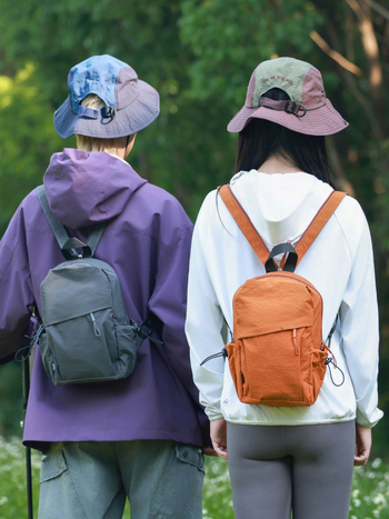 Nylon ruksak, gradski minimalistički stil, kaiš s zračnim jastučićem, podstava od poliestera, jednobojni uzorak