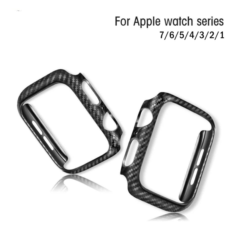 Apple Watch védőtok — PC + edzett üveg, beépített képernyővédő