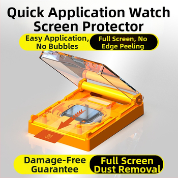 Neutral ochranné sklo z tvrdeného skla pre Apple Watch Series 9 a Series 10 – úplné pokrytie