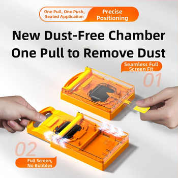 Neutral ochranné sklo z tvrdeného skla pre Apple Watch Series 9 a Series 10 – úplné pokrytie