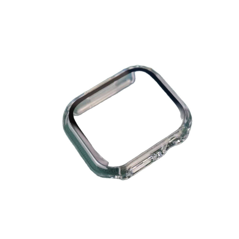 Apple Watch Series 11 Védőtok – vízálló, integrált teljes lefedésű fóliával, PC+üveg, 9H