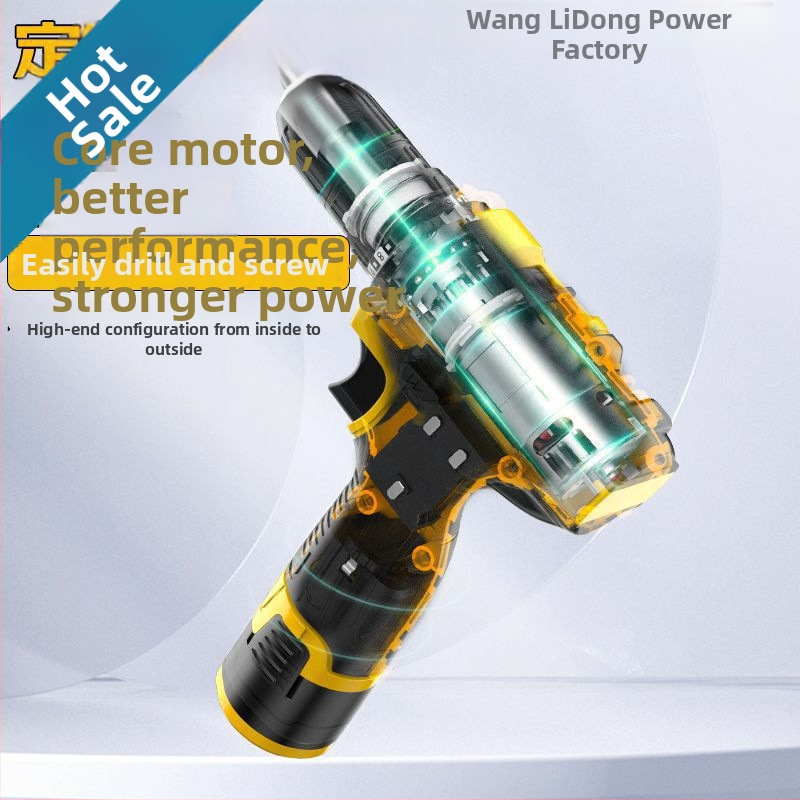 Elektrická ručná vŕtačka v skrinke s nástrojmi – kompletný domáci set, viac ako 200 sád