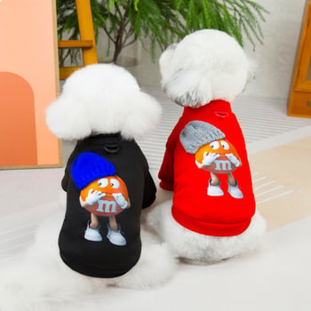 Суитшърт за домашни любимци Spotted dog, Casual стил, Полиестер, Универсално