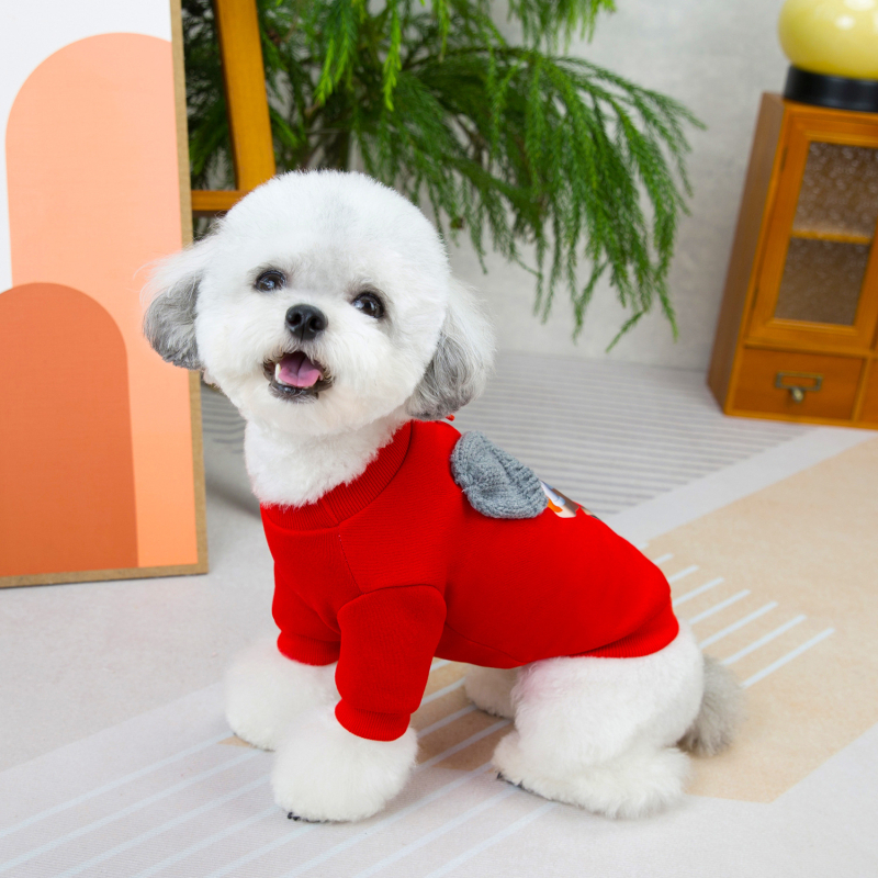 Суитшърт за домашни любимци Spotted dog, Casual стил, Полиестер, Универсално