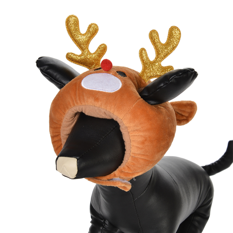 Set pălării elf pentru animale de companie de Crăciun — Material: fir de catifea; Potrivit pentru: universal; Sezoane: patru sezoane; Origine: Zhejiang