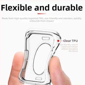 Apple Watch iWatch7 dėklas (4/5/6/SE serijai) – TPU apsauginis dėklas, neutrali prekės ženklas, licencijuotas privatūs ženklas