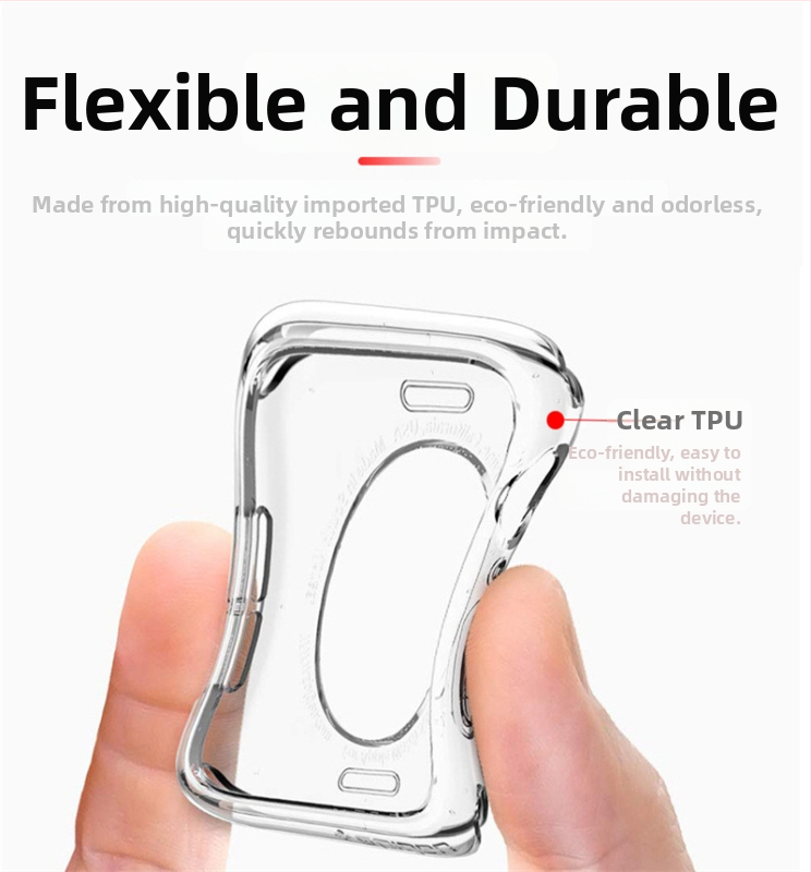 Apple Watch iWatch7 dėklas (4/5/6/SE serijai) – TPU apsauginis dėklas, neutrali prekės ženklas, licencijuotas privatūs ženklas