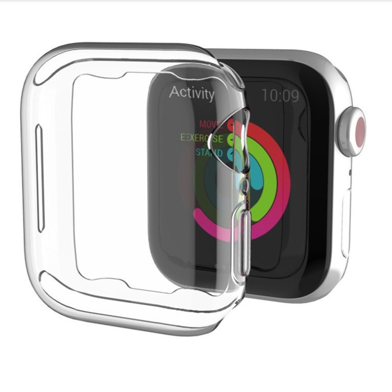 Apple Watch iWatch7 (4/5/6/SE) TPU védőtok – semleges márka, licencelt magáncímke