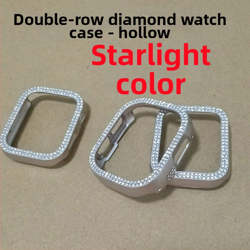 Apple Watch Series 11 ümbris — õõnes raamiga ühe teemanti, S10 ühilduvus, materjal PC