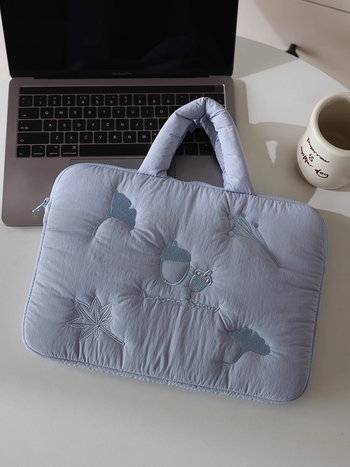 Κεντημένη τσάντα φορητού υπολογιστή για γυναίκες – Υλικό: Πολυεστέρας; Διαπνέουσα και εξαιρετικά ελαφριά; Μοτίβο: Τοπίο; Εσωτερική επένδυση: Πολυεστέρας; Στυλ: Φρέσκια και γλυκιά