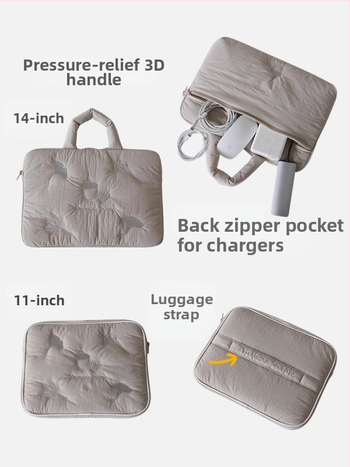 Vyšívaná taška na notebook pre ženy – Materiál: polyester; Funkcie: Dýchajúca, ultra ľahká; Podšívka: polyester; Vzor: krajina