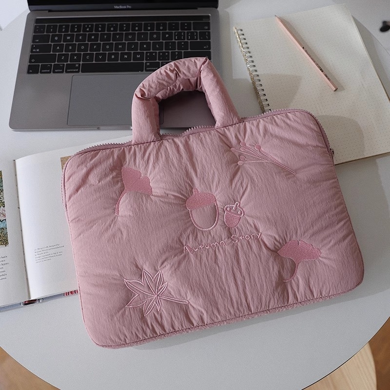 Κεντημένη τσάντα φορητού υπολογιστή για γυναίκες – Υλικό: Πολυεστέρας; Διαπνέουσα και εξαιρετικά ελαφριά; Μοτίβο: Τοπίο; Εσωτερική επένδυση: Πολυεστέρας; Στυλ: Φρέσκια και γλυκιά