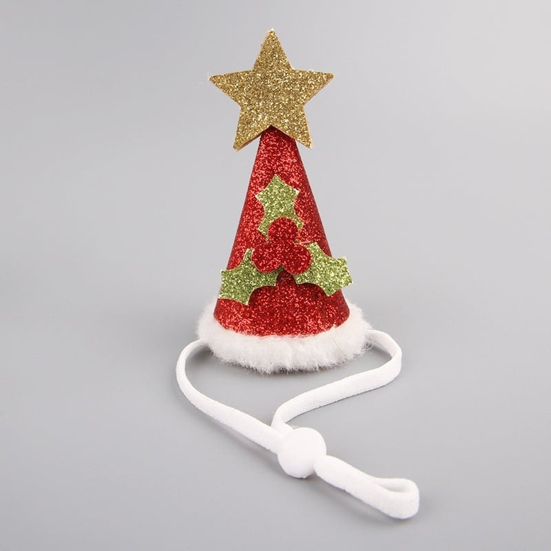 Pălărie din pluș pentru pisici, reglabilă — accesoriu foto pentru toate anotimpurile