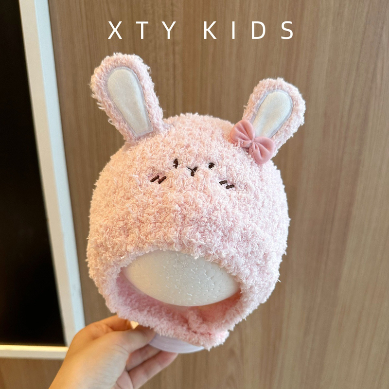 Παιδικό μάλλινο καπέλο Seven Pomelo – σχήμα ντόμ, γείσο τύπου Eaves, χειμερινή ζεστασιά και αντιανεμικό, INS στυλ, επεξεργασία tie-dye, για 6–12 μηνών και 1–2 ετών