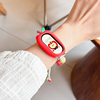 Mi Band 10 – Brățară NFC din mărgele, curea din mărgele, NFC versiune, închidere cu buclă simplă, greutate 20 g