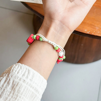 Mi Band 10 – Brățară NFC din mărgele, curea din mărgele, NFC versiune, închidere cu buclă simplă, greutate 20 g