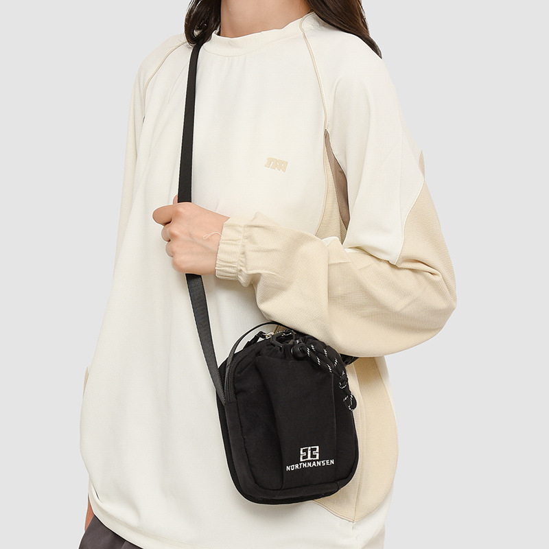 Muška crossbody torba - gradski stil, poliester, prozračna